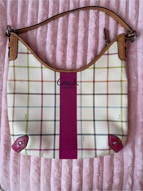 Coach Peyton Tattersall Shoulder Bag